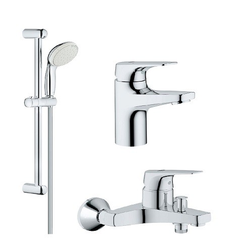 121624 S Bau Flow Комплект змішувачів для ванни (3 пак) (1 сорт) GROHE