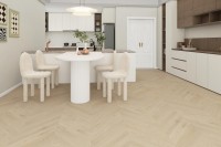 Вінілова підлога SPC BlissGround Chevron Line — Malibu Dream | 60×12,7 см | 5/0,5 мм BLISSGROUND