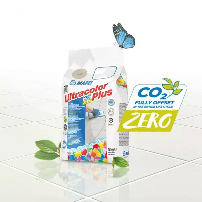 Зат Ultracolor PLUS 127/2кг арктичний сірий (1 сорт) MAPEI фото 1