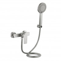 Змішувач для душу Nexus 010, Nickel (k35)  LDNEX010NKS49188 Lidz LIDZ