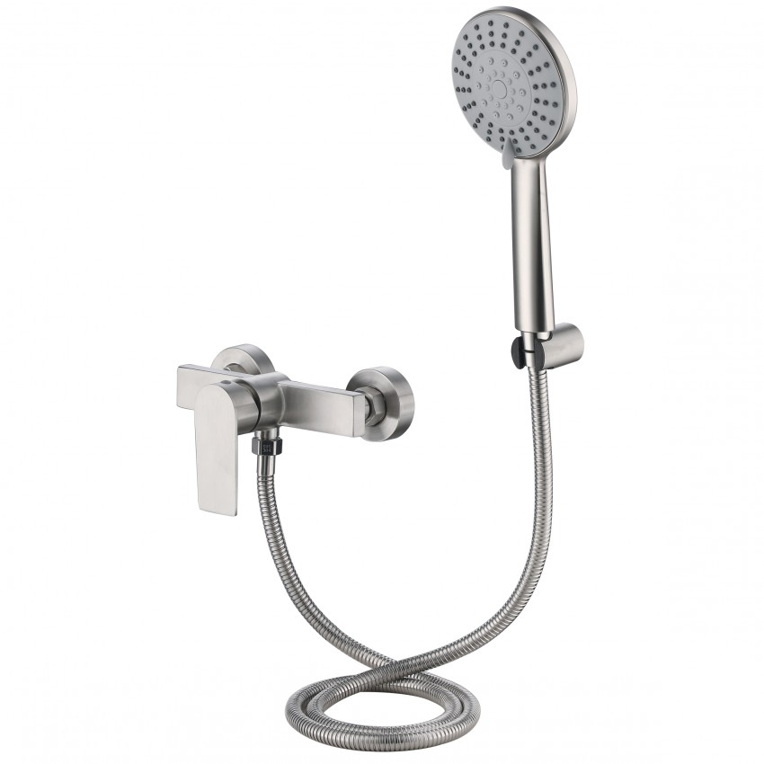 Змішувач для душу Nexus 010, Nickel (k35)  LDNEX010NKS49188 Lidz LIDZ фото 2
