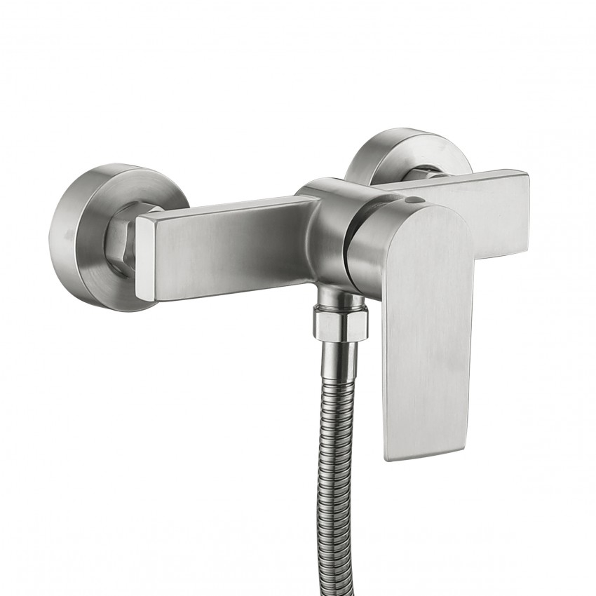 Змішувач для душу Nexus 010, Nickel (k35)  LDNEX010NKS49188 Lidz LIDZ фото 3