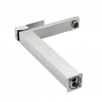 Змішувач для раковини високий Helix 001FH, Nickel (k35)  LDHEL001FHNKS49179 Lidz LIDZ фото 3