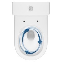 K3030-001 Компакт 931 Remo Pro Oval Tornado 011 сидіння SLIM Duroplast із Softclose і ф-ією швидкого зняття, колір білий глянець (1 сорт) CERSANIT-С Україна фото 4