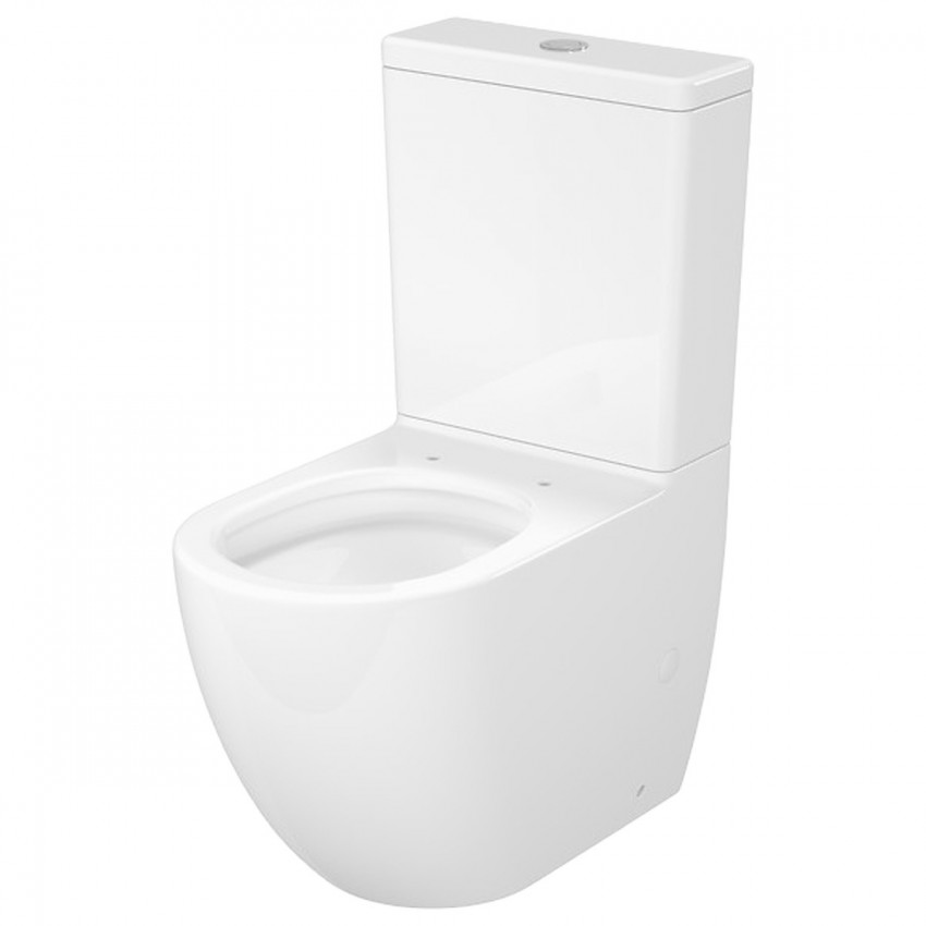 K3030-001 Компакт 931 Remo Pro Oval Tornado 011 сидіння SLIM Duroplast із Softclose і ф-ією швидкого зняття, колір білий глянець (1 сорт) CERSANIT-С Україна фото 2