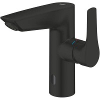 239752433 Eurosmart Одноважільний змішувач з інфрачервоною електронікою для раковини, чорний матовий GROHE фото 3