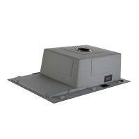 Мийка для кухні інтегрована Handmade Max 500 H7849BL Brushed Black PVD, 3,0/1,0 мм, крило зліва, збільшена чаша LDH7849ВLBRUBLM49465 Lidz LIDZ фото 4