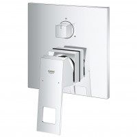 24094000 Eurocube зовнішня частина змішувача на 3 споживача, хром (1 сорт) GROHE фото 2