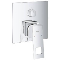 24094000 Eurocube зовнішня частина змішувача на 3 споживача, хром GROHE