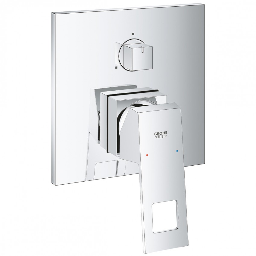 24094000 Eurocube зовнішня частина змішувача на 3 споживача, хром (1 сорт) GROHE