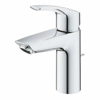 33265003 Eurosmart змішувач на 1 отвір, хром донний клапан GROHE фото 1