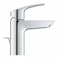 33265003 Eurosmart змішувач на 1 отвір, хром донний клапан GROHE фото 2