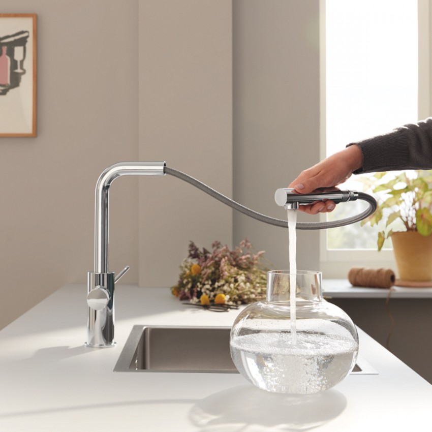 30590000 GROHE Blue Pure Minta Змішувач для кухні для подачі технічної і фільтрованої води, хром (1 сорт) GROHE фото 3