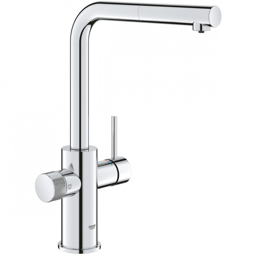 30590000 GROHE Blue Pure Minta Змішувач для кухні для подачі технічної і фільтрованої води, хром (1 сорт) GROHE