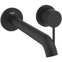 29193KF1 Essence New OHM Змішувач для раковини, 2 отвори, L-Size, чорний матовий GROHE