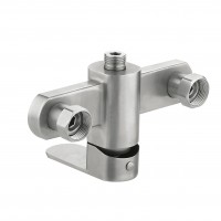 Змішувач для душу Luna 010, Nickel (k35)  LDLUN010NKS49191 Lidz LIDZ фото 4