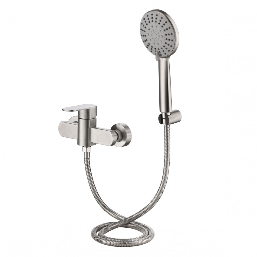 Змішувач для душу Luna 010, Nickel (k35)  LDLUN010NKS49191 Lidz LIDZ фото 2