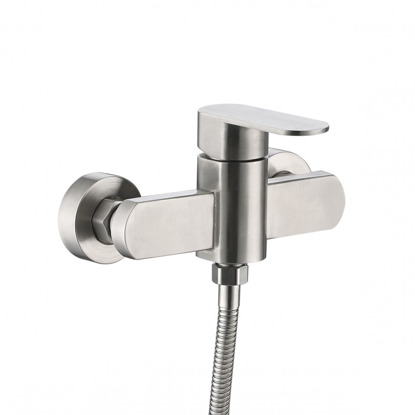 Змішувач для душу Luna 010, Nickel (k35)  LDLUN010NKS49191 Lidz LIDZ фото 3