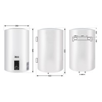 Водонагрівач електричний 50 л вертикальний, сухий ТЕН 2,0 кВт D50V20J2DK Thermo Alliance Thermo Alliance фото 1
