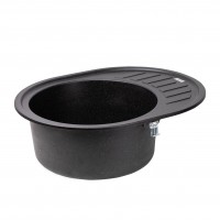 Мийка для кухні (BLM-14) 620х500/200 Lidz LIDZ фото 3
