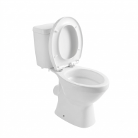 PS212C01VW Basic A Унітаз- компакт безобідковий Vortex Flush, з кришкою soft-close, білий ### (1 сорт) PRIMERA фото 2