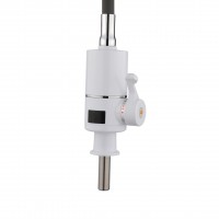 Проточний кран-водонагрівач з гнучким виливом Warm 065,White/Grey  для кухні  LDWAR065GRE49096 Lidz LIDZ фото 3