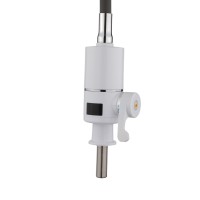 Проточний кран-водонагрівач з гнучким виливом Warm 065,White/Grey  для кухні  LDWAR065GRE49096 Lidz LIDZ фото 4