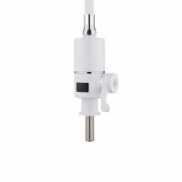 Проточний кран-водонагрівач з гнучким виливом Warm 065,White/White  для кухні  LDWAR065WHI49097 Lidz LIDZ фото 4