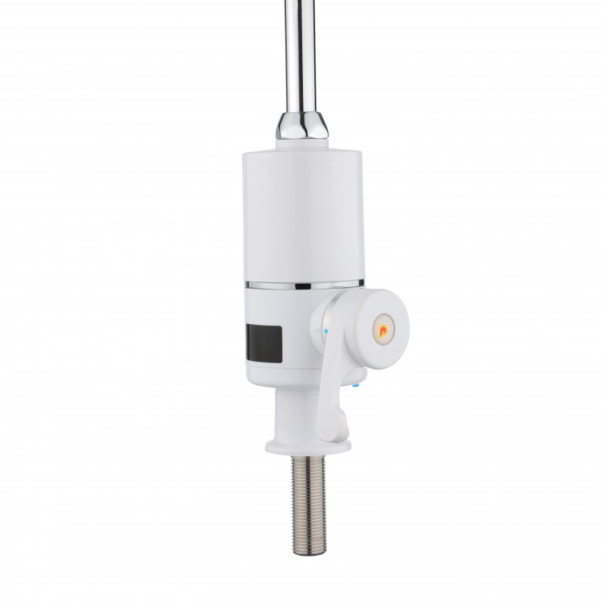 Проточний кран-водонагрівач  Warm 062,White/Chrome   для кухні на три режими LDWAR062WCR49099 Lidz LIDZ фото 4