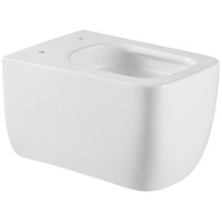 DGR0760111W Grid Підвісний безобідковий унітаз з кришкою soft-close, Vortex Flush, білий (1 сорт) DEVIT фото 4