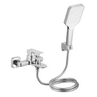 Змішувач для ванни Orion,Chrome (k35) з душовим гарнітуром QTORI259CRM49709 Qtap QTAP