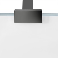 Стіна Walk-In Standard BLM209.C8, 90x200 см, скло 8 мм Clear, CalcLess, нерухома Qtap QTAP фото 3