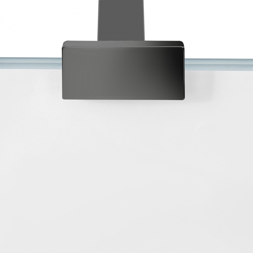 Стіна Walk-In Standard BLM209.C8, 90x200 см, скло 8 мм Clear, CalcLess, нерухома Qtap QTAP фото 3