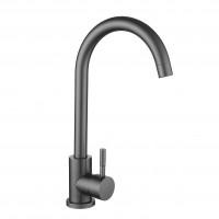 Змішувач для кухні Aria 015F, Graphite (k35)  LDARI015FGRP49559 Lidz LIDZ