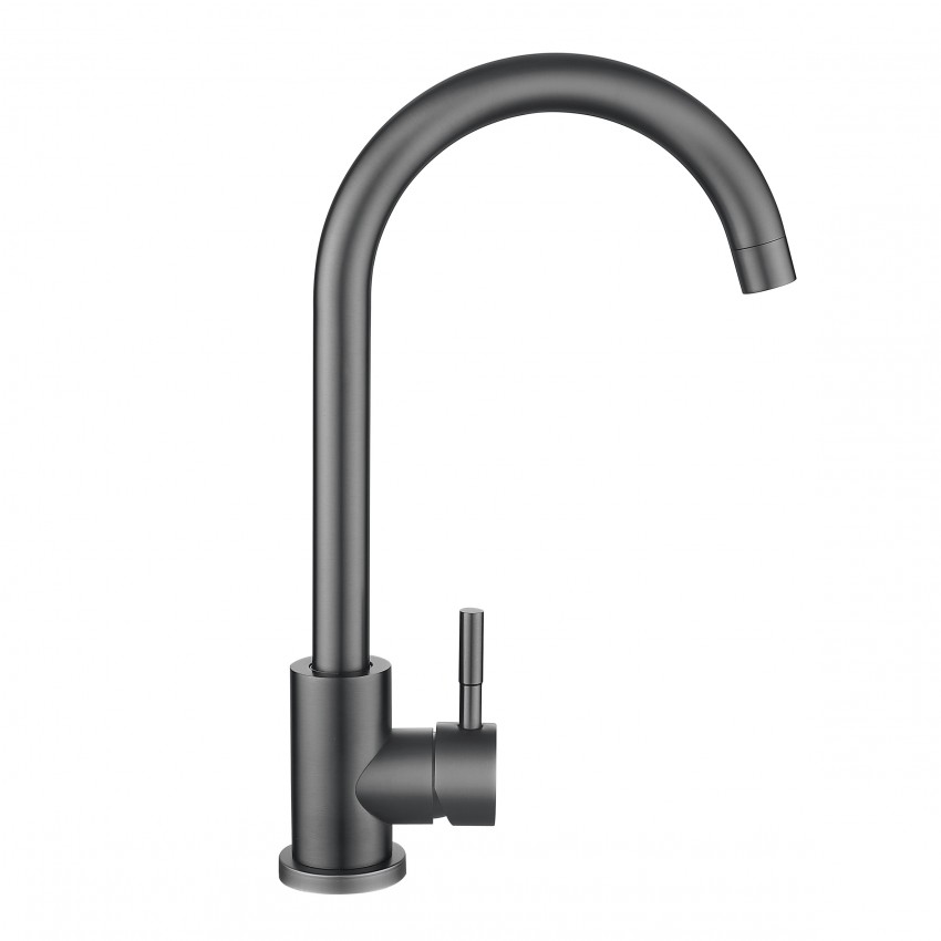 Змішувач для кухні Aria 015F, Graphite (k35)  LDARI015FGRP49559 Lidz LIDZ фото 2