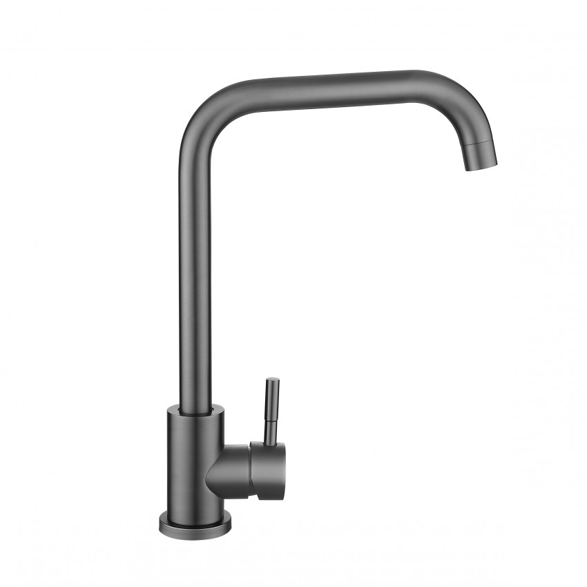 Змішувач для кухні Aria 015F1, Graphite (k35)  LDARI015F1GRP49558 Lidz LIDZ