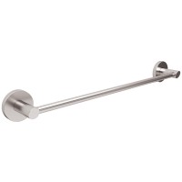 DFL21010101BN Flow Тримач для рушників, 600мм, Brushed Nickel PVD (1 сорт) DEVIT фото 2