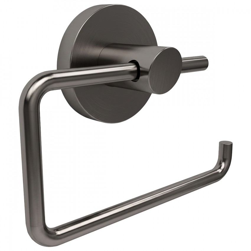 DFL41000601GM Flow Тримач туалетного паперу без кришки, колір Gun Metal PVD (1 сорт) DEVIT фото 2