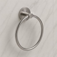 DFL21130901BN Flow Тримач для рушників, кільце, колір Brushed Nickel PVD (1 сорт) DEVIT фото 1