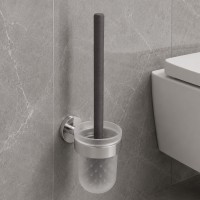 DFL21010501BN Flow Щітка для унітазу з тримачем, підвісний, колір Brushed Nickel PVD (1 сорт) DEVIT фото 1