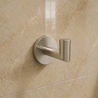 DFL60000202BN Flow Гачок одинарний, колір Brushed Nickel PVD (1 сорт) DEVIT фото 1