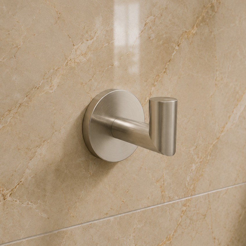 DFL60000202BN Flow Гачок одинарний, колір Brushed Nickel PVD (1 сорт) DEVIT фото 1