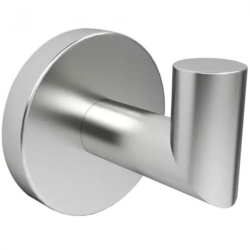 DFL60000202BN Flow Гачок одинарний, колір Brushed Nickel PVD (1 сорт) DEVIT фото 2
