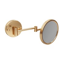DFL53071002BG Flow Косметичне дзеркало, з підсвіткою, колір Brushed Gold PVD (1 сорт) DEVIT
