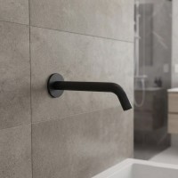 D119100000001MB Flow Вилив для ванни, чорний матовий (1 сорт) DEVIT фото 1