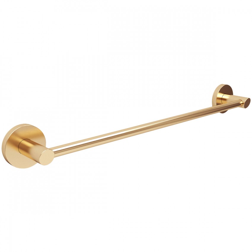 DFL21010101BG Flow Тримач для рушників, 600мм, колір Brushed Gold PVD (1 сорт) DEVIT фото 2