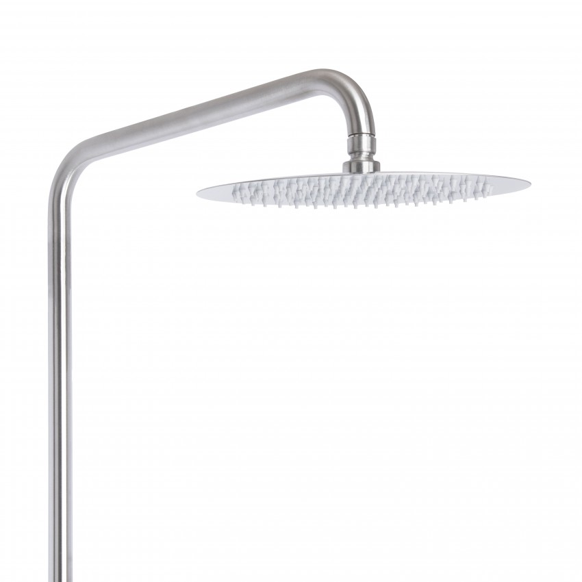 Душова система для душу Aria 1020, Nickel (k35) на два споживачі LDARI1020NKS46114 Lidz LIDZ фото 4