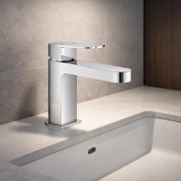 33163004 PLUS Змішувач д/раковини S, хром, з донним клапаном Click (1 сорт) GROHE