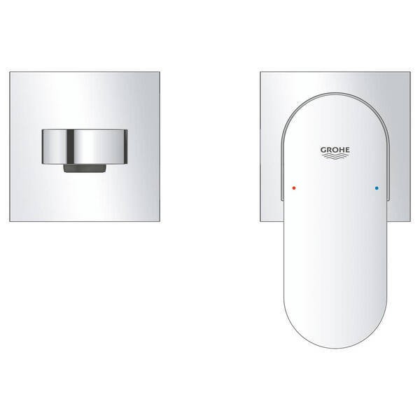 29303004 PLUS Змішувач д/раковини, хром, настінний монтаж, M-size GROHE фото 2
