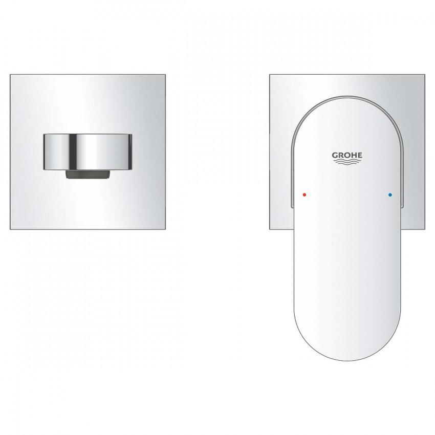 29303004 PLUS Змішувач д/раковини, хром, настінний монтаж, M-size (1 сорт) GROHE фото 2